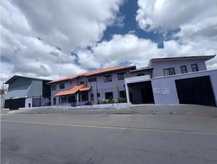Fachada da sede da ACRICA, em Piraquara